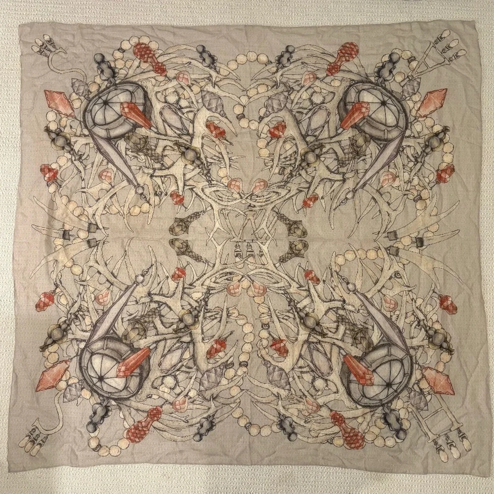 Swash London Wool & Silk Scarf - Picture 1 of 4